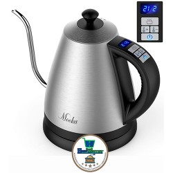 MOOKA Hervidor eléctrico de cuello de ganso
