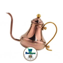 Hervidor de agua cuello de cisne color Oro rosa